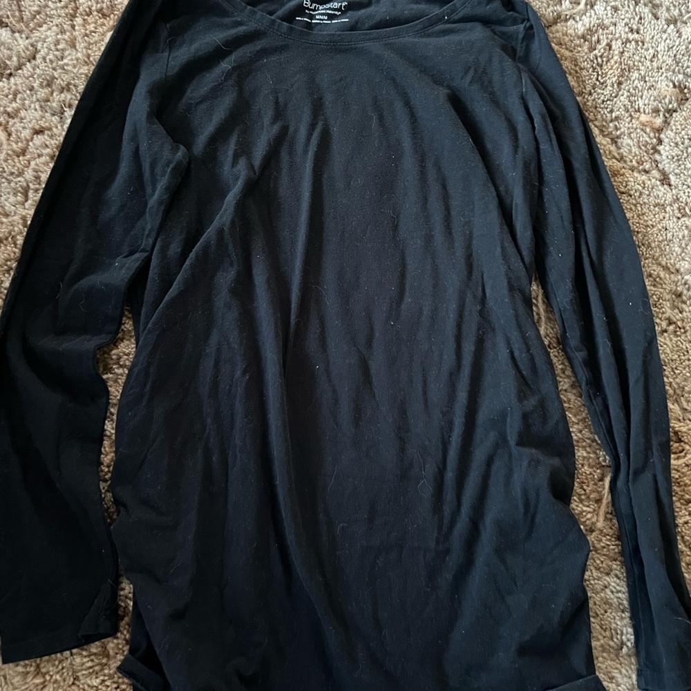 Bumpstart by motherhood maternity long sleeve tshirt